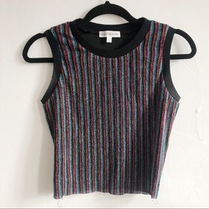 vintage style shimmery shirt